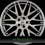 OXIGIN 25 OXCROSS 8,5x19 5x105 ET32.00 hyper silver polish (hsp)