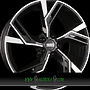 FONDMETAL ATENA 8,5x19 5x112 ET28.00 glossy black machined