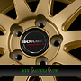 BORBET GTX 8,5x19 5x120 ET30.00 gold matt