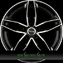 AVUS AF16 8,5x19 5x112 ET25.00 black polished