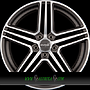 Wheelworld WH12 8,5x20 5x112 ET35.00 daytonagrau matt poliert (dgp)