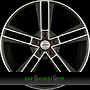 AUTEC RIAS (R) 8,5x20 5x120 ET35.00 schwarz metallic poliert