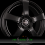 DEZENT RE 6x15 4x100 ET44.00 dark - black matt