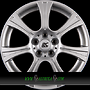 BROCK RC15 Helios 7x17 4x108 ET12.00 kristallsilber (ks)