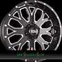  R04 10x20 5x139,7 ET-19.00 gloss black milled spoke