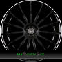  AF-401 10x22 5x112 ET20.00 black rim polished