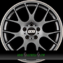 BBS CH-R 10,5x20 5x114,3 ET24.00 titan matt mit edelstahl anfahrschutz