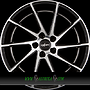 OXIGIN 20 ATTRACTION 8,5x19 5x108 ET45.00 black polish mit hinterdrehung (bfphd)