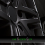 DIEWE GREZZO 8,5x18 5x120 ET40.00 nero machined - schwarz matt frontpoliert