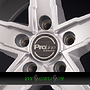 PROLINE SX100 7x17 5x108 ET43.00 metallic silver (ms)