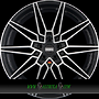 FONDMETAL THOE 8x20 5x114,3 ET40.00 glossy black machined