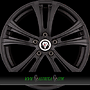 AXXION AX4 DIVA 8x18 5x114,3 ET45.00 schwarz matt (sw) basisrad