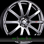  STRADA 7x17 5x108 ET45.00 hyperblack