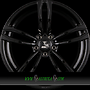  UA11-BOOST 8x18 5x112 ET30.00 black painted