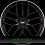 BBS CC-R 9,5x19 5x112 ET46.00 schwarz seidenmatt