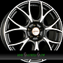 RS SL5 VINCITORE 7,5x18 5x114,3 ET40.00 jetblack matt frontkopiert