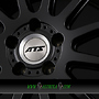 ATS GRID 8,5x19 5x112 ET30.00 racing-schwarz teilpoliert