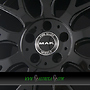 MAK ARROW 7,5x17 5x112 ET40.00 gloss black mirror ring