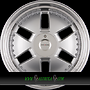 AXXION Y1 9x20 5x112 ET30.00 race silber mit poliertem felgenbett (rs / ml+)