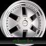 AXXION Y1 9x20 5x112 ET30.00 race silber mit poliertem felgenbett (rs / ml+)