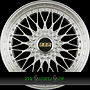 BBS SUPER RS 8,5x20 5x112 ET45.00 radstern brillantsilber-felgenbett diamantgedreht