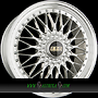 BBS SUPER RS 8,5x20 5x112 ET45.00 radstern brillantsilber-felgenbett diamantgedreht