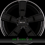 MAK TURISMO 10,5x20 5x130 ET64.00 gloss black mirror ring