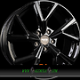 PLATIN P 115 6,5x16 4x108 ET38.00 black shiny