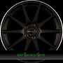 BORBET GTX 10x20 5x112 ET35.00 black rim polished matt