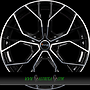 AVUS AC-M10 8x18 5x120 ET43.00 black polished