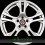 PLATIN P 53 6,5x16 5x108 ET43.00 silber