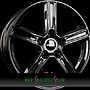 DEZENT KG 7,5x17 5x112 ET30.00 black - schwarz