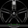 DEZENT KG 7,5x17 5x108 ET50.50 black - schwarz