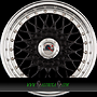 RS RS01 7x15 4x100 ET38.00 schwarz hornpoliert