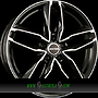 GMP ATOM 7,5x17 5x100 ET35.00 black diamond