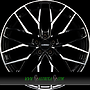  XANA 8x20 5x112 ET45.00 gloss black polished