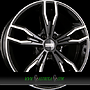 FONDMETAL ALKE 9,5x20 5x120 ET44.00 black machined