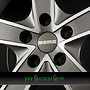 MOMO WIN PRO EVO 6,5x15 4x108 ET40.00 glossy anthracite diamond cut