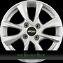 OXXO OBERON 4 (OX7) 5,5x14 4x108 ET37.50 silver