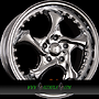 KESKIN KT 7 Crazy 9,5x18 4x100 ET25.00 chrom (ch)