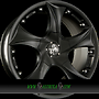 KESKIN KT 9 Malik 8,5x17 4x100 ET30.00 matt black (mb)