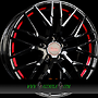 MAM MAM RS4 8,5x19 5x112 ET30.00 black painted red inside (bpri)