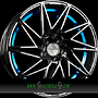 KESKIN KT20 FUTURE 8,5x20 5x112 ET45.00 black painted blue inside (bpbi)