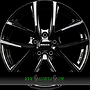  MONACO CL2 6,5x16 5x108 ET45.00 glanz schwarz