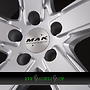 MAK TURISMO 10,5x20 5x112 ET19.00 silver