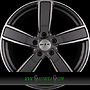 MAK TURISMO 10,5x20 5x130 ET64.00 gun metal mirror face