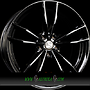  UA24 8x18 5x120 ET35.00 black painted