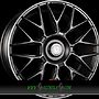  AF-801 9,5x20 5x112 ET45.00 flat black rim polished