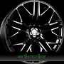  SF1 FORGED 9x20 5x120 ET37.00 schwarz glänzend (b3)