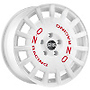 OZ RALLY RACING WHITE RED LE 5X100 ET35 HBSRING 8x17  8x17 5x100 ET35.00 white + red let.
